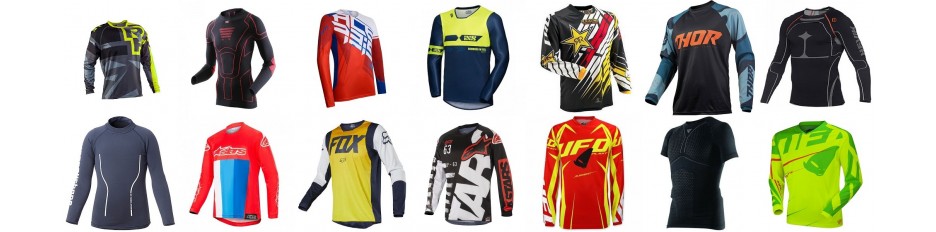 Maglie Sportive per Moto Auto e bici