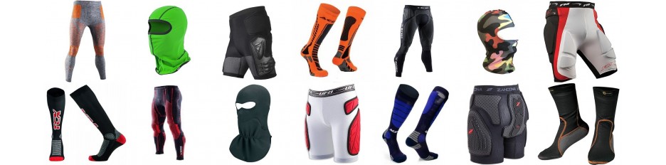 Calze Calzamglie SottoCasco Pantaloncini per Moto Scooter Quad e Bici